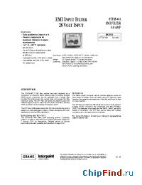 Datasheet STF28-461 manufacturer Interpoint