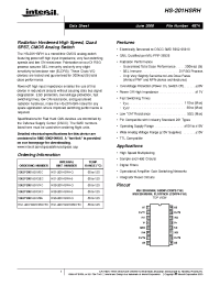 Datasheet 5962F9961801VEC manufacturer Intersil