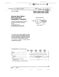 Datasheet BD797 manufacturer Intersil