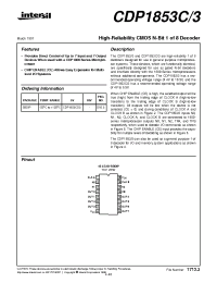 Datasheet CDP1853C производства Intersil