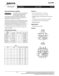 Datasheet EL8108IL-T13 manufacturer Intersil