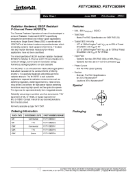 Datasheet FSTYC9055D производства Intersil