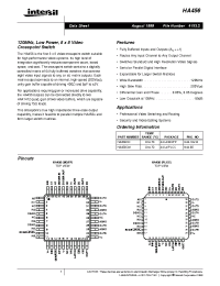 Datasheet HA456 manufacturer Intersil