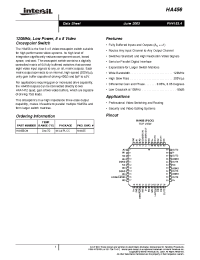 Datasheet HA456/7EVAL3 manufacturer Intersil