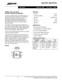 Datasheet HA7-5127-2 производства Intersil