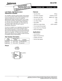 Datasheet HA9P2705-5 производства Intersil