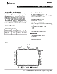 Datasheet HI2303EVAL производства Intersil
