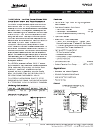Datasheet HIP0045 manufacturer Intersil