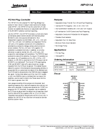 Datasheet HIP1011A manufacturer Intersil