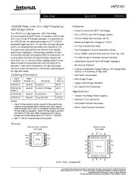 Datasheet HIP2101IW manufacturer Intersil