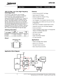 Datasheet HIP2106 manufacturer Intersil