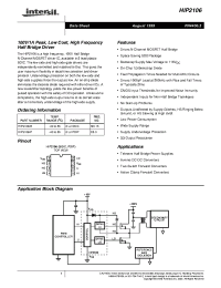 Datasheet HIP2106IBT manufacturer Intersil