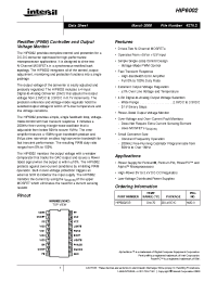 Datasheet HIP6002 manufacturer Intersil