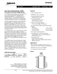 Datasheet HIP6005A manufacturer Intersil