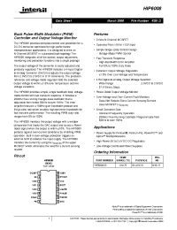 Datasheet HIP6008CB manufacturer Intersil