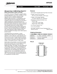 Datasheet HIP6304CB manufacturer Intersil