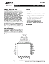 Datasheet HIP9022AM manufacturer Intersil