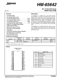 Datasheet HM1-65642-9 manufacturer Intersil