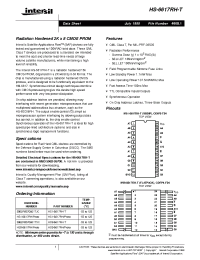 Datasheet HS1-6617RH manufacturer Intersil