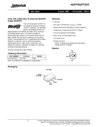 Datasheet HUF75307T3ST manufacturer Intersil