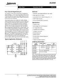 Datasheet ISL6536IBZ manufacturer Intersil