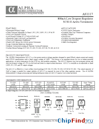 Datasheet AS1117M1-X manufacturer Int Power Sources