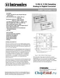 Datasheet DAS1153 manufacturer Intronics