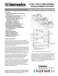 Datasheet DAS1157 manufacturer Intronics