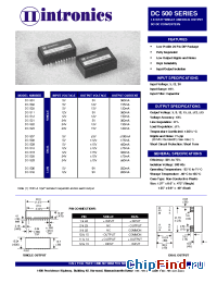 Datasheet DC-521 производства Intronics
