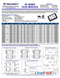 Datasheet W7-48S15 manufacturer Intronics