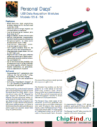 Datasheet PersonalDaqs manufacturer IOtech