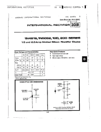 Datasheet 10D1 manufacturer IRF