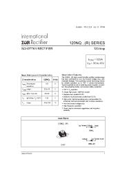 Datasheet 120NQ045 manufacturer IRF