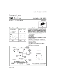 Datasheet 151CMQ manufacturer IRF