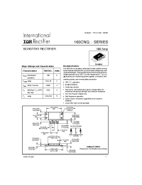 Datasheet 160CNQ manufacturer IRF