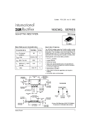 Datasheet 163CMQ08 manufacturer IRF