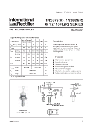Datasheet 16FLR100MS02 manufacturer IRF