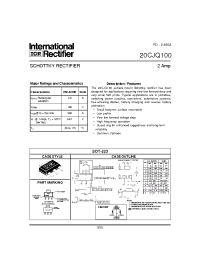 Datasheet 20CJQ100 manufacturer IRF