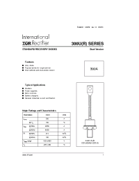 Datasheet 302U060A manufacturer IRF