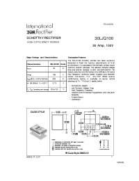 Datasheet 30LQJ100 manufacturer IRF