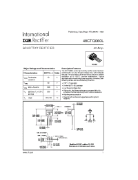Datasheet 48CTQ060L manufacturer IRF
