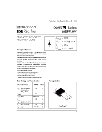 Datasheet 85EPF08 manufacturer IRF