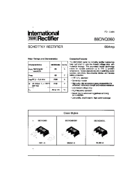 Datasheet 88CNQ060 manufacturer IRF