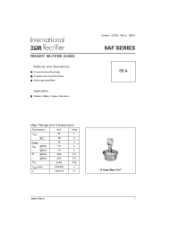 Datasheet 8AF4RLH manufacturer IRF