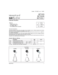 Datasheet 8ETH03 manufacturer IRF