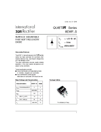 Datasheet 8EWF06S manufacturer IRF