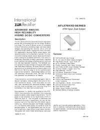 Datasheet AFL27005D производства IRF