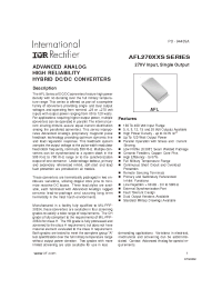 Datasheet AFL27005DZ производства IRF