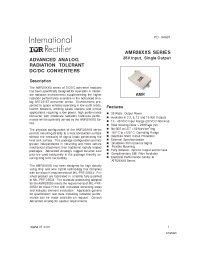 Datasheet AMR2815S manufacturer IRF