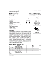 Datasheet HFA32PA120C manufacturer IRF